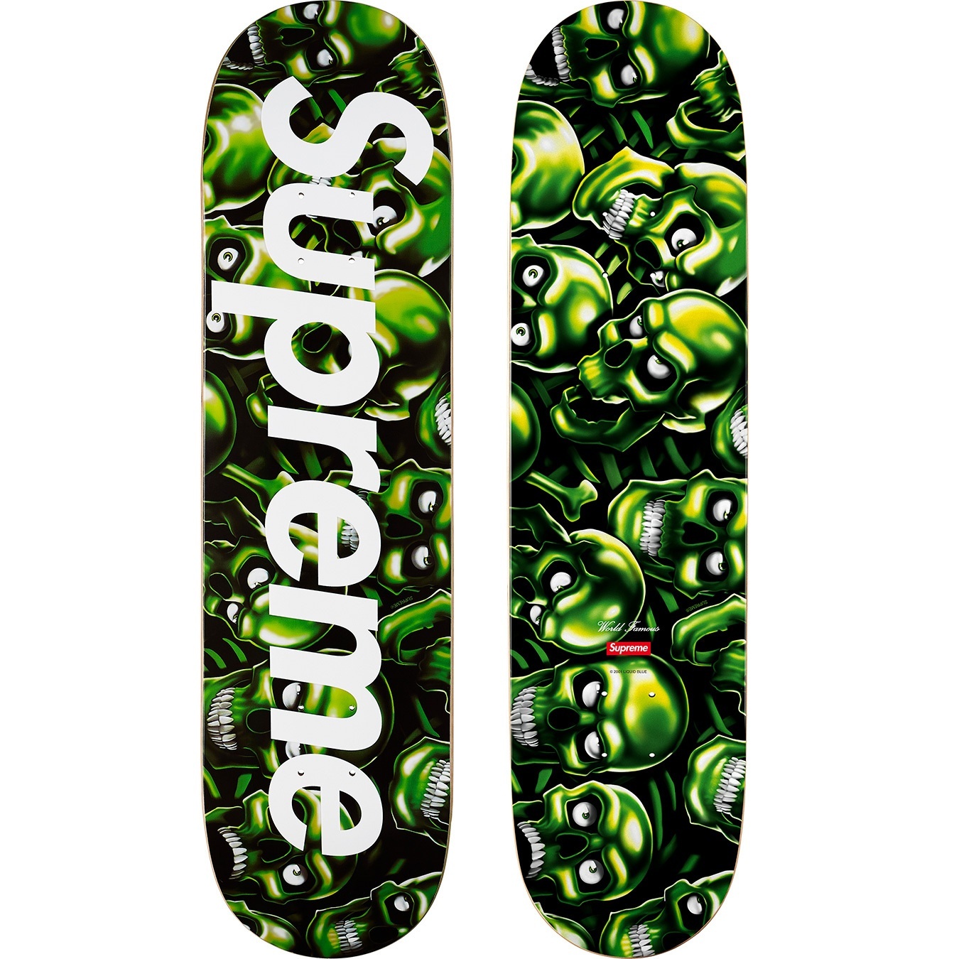 Skull Pile Skateboard view 2